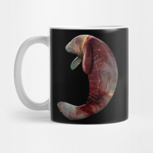 Galaxy Manatee Mug